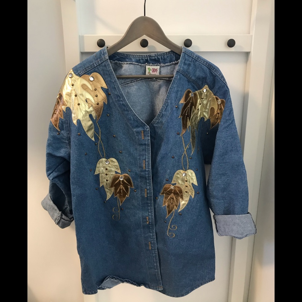 Vintage 90’s oversized denim jacket